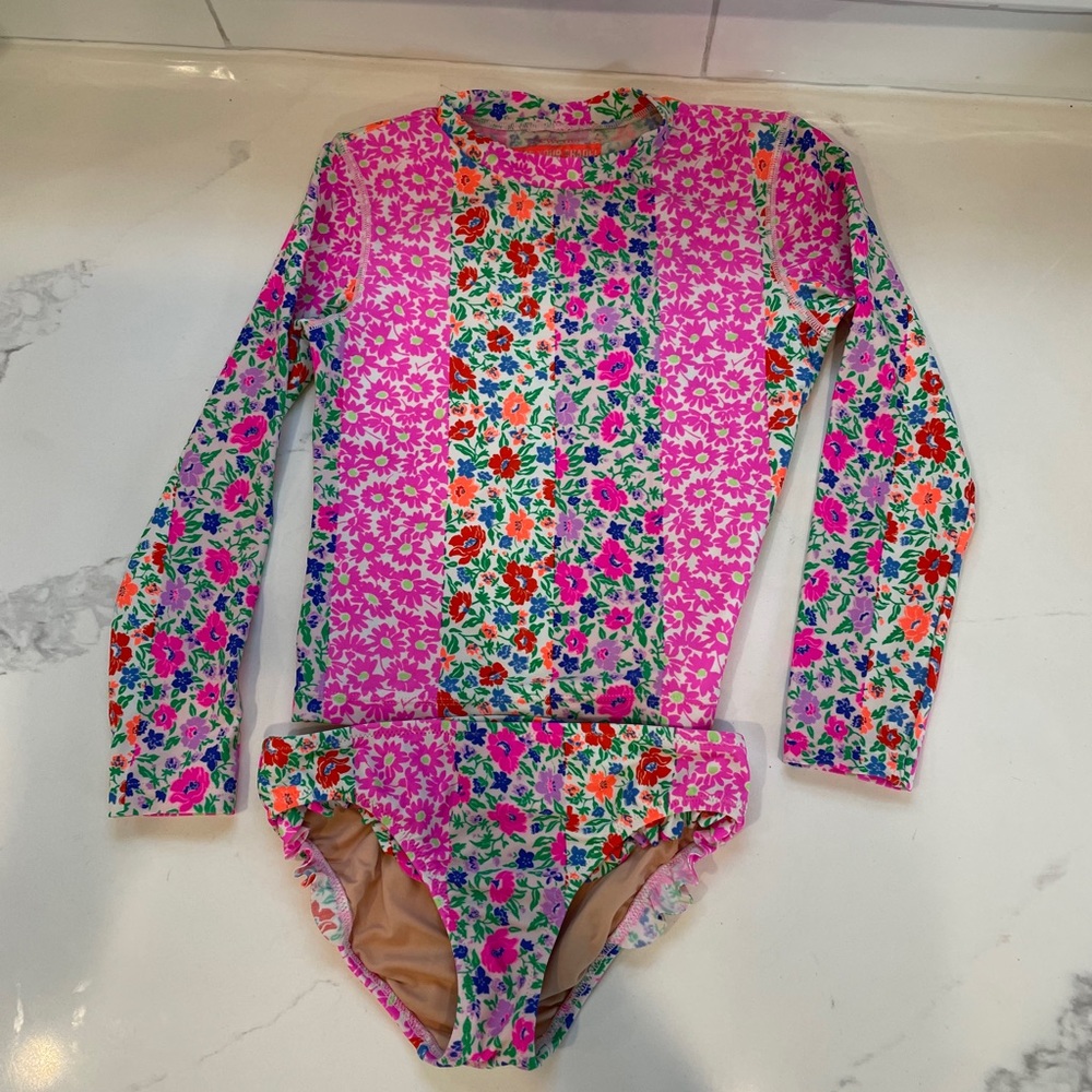 Girls bathing suit crewcuts